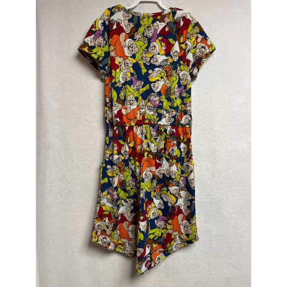 DISNEY LuLaRoe girls Mae dress size 8 Snow Whites 7 dwarfs - Picture 7 of 7